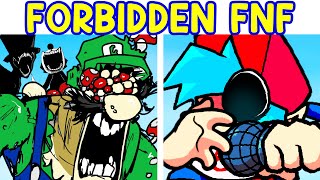 FNF: Friday Night Forbidden (Midnight Man, Cursed Luigi, Felix The Cat, BF Faker) FNF Mod