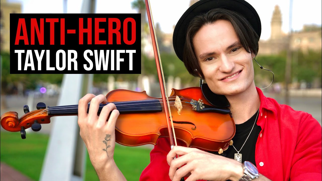 ANTI - HERO - Taylor Swift - Violin Cover by Caio Ferraz, Instrumental Version