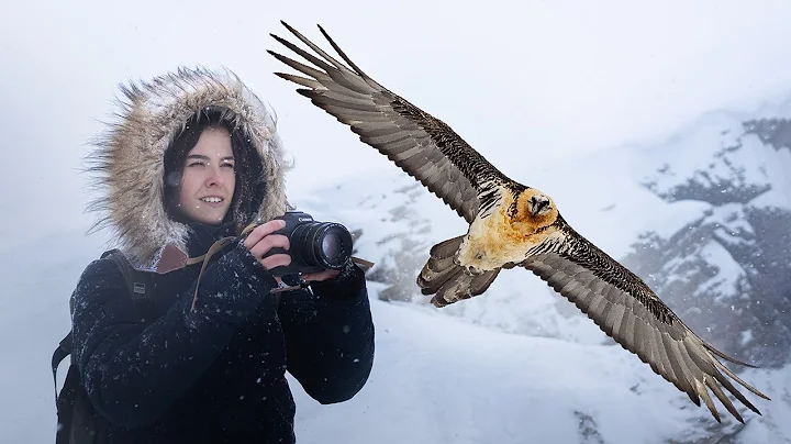 I stayed at a hotel on a mountain cliff to photogr...
