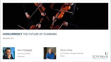 Concurrency: The New Era of Supply Chain Planning