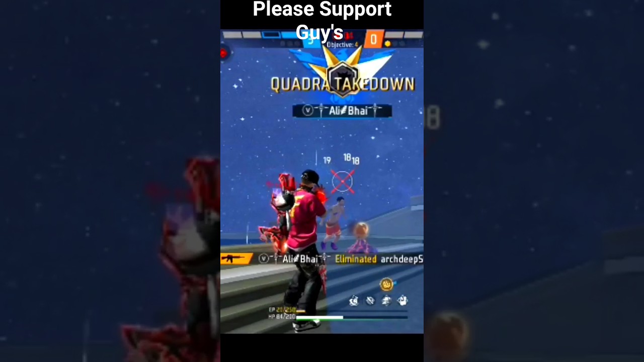 Free Fire Max FF 1Vs4 Class Squad 🔥