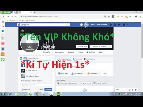 Hướng Dẫn Rename | Đổi Tên Kí Tự Đặc Biệt Facebook 2019 1s Max Bá | Tricker