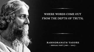 No Fear   Rabindranath Tagore Powerful Life Poetry