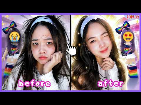Main Roblox Glow Up, Semua Pelanggan Jadi Cantik! 💇‍♀️✨#roblox