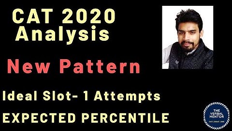 CAT 2020 Slot 1 | Detailed Analysis | Expected Percentile | CAT Analysis 2020 | New Pattern