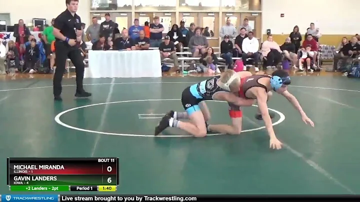 92 Lbs Round 3 (8 Team) - Michael Miranda, Illinois Vs Gavin Landers, Iowa 43c1