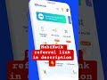 Join MobiKwik using link 👉 https://sak38.app.goo.gl/pp5tSk7cehiyddJu8 #referralcode #mobikwikzip