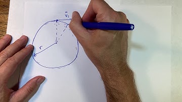 Deriving the Acceleration of an Object Moving in a Circle (Centripetal Acceleration)