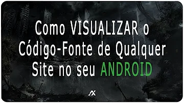 Como ver o código fonte de um site Opera?