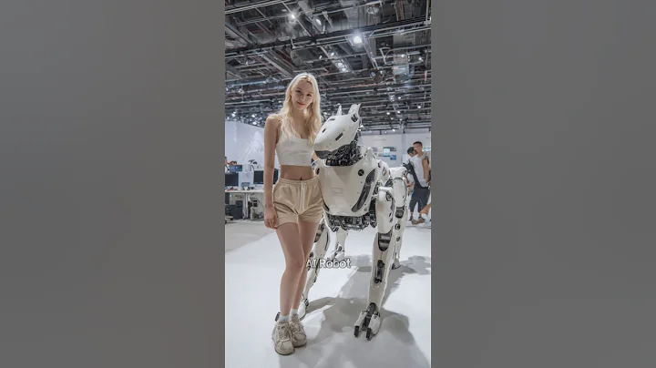 2025 IRC Robot Expo Prototype Quadruped Robot Driving Test. #irc #humanoid #robotics #robot