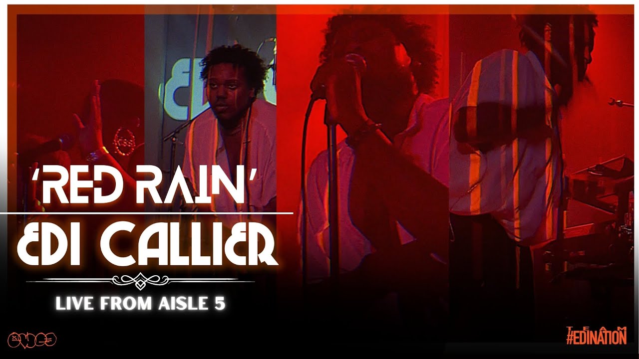 Watch Edi Callier - Red Rain (Live from Aisle 5, Atlanta, GA) on YouTube Watch Edi Callier - Red Rain (Live from Aisle 5, Atlanta, GA) on YouTube
