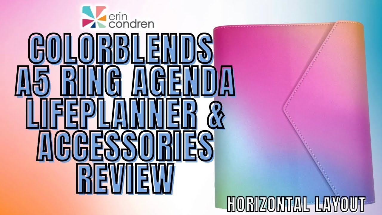 Quartz Grid A5 Focused Weekly Planner Ring Agenda