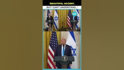 ‘Prachtige stem, maar ik versta geen woord...’: Trump gaat verslag doen van de kwestie rond Afgha...