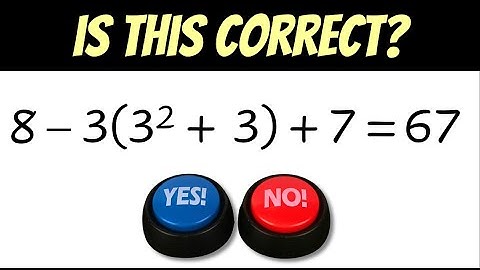 The ORDER OF OPERATIONS Mistake You MUST Avoid!