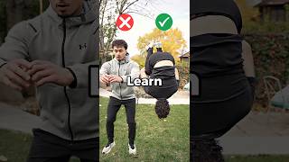 Learn How To Backflip