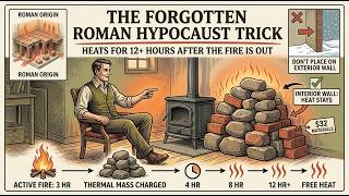 The Forgotten "Roman Hypocaust" Trick That Heats a Room for Free Using Only Rocks and Fire