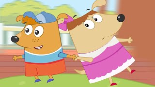 Baby Tooth Adventure: Learning, Safety Cartoons & Puppies! Full Episode For Kids