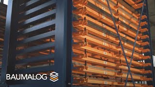 : TwinTower automated storage system for steel plates