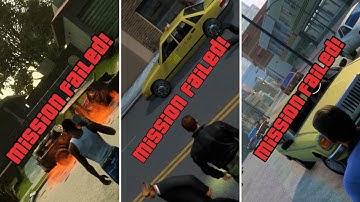 All GTA Mission Failed in 146 Seconds (also GTA Trilogy Definitive Edition)