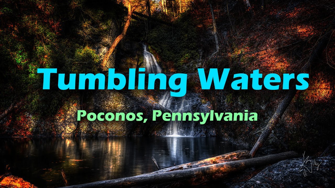 Tumbling Waters Falls in the Poconos