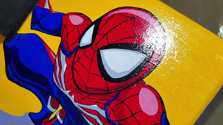 Varnishing Spidey-Selfie