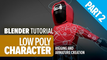 CHARACTER RIGGING BLENDER TUTORIAL PART 2 (Rig and Armature Creation)