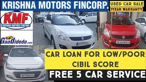 Used car loans for people with bad credit