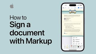 How to sign a document with Markup on your iPhone | Apple Support screenshot 5