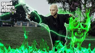 GTA 5 - Lord Voldemort Destroyed Los Santos With Avada Kedavra