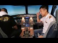 Husein alatas &amp; captain Vincent Raditya berdebat di Cockpit pesawat !