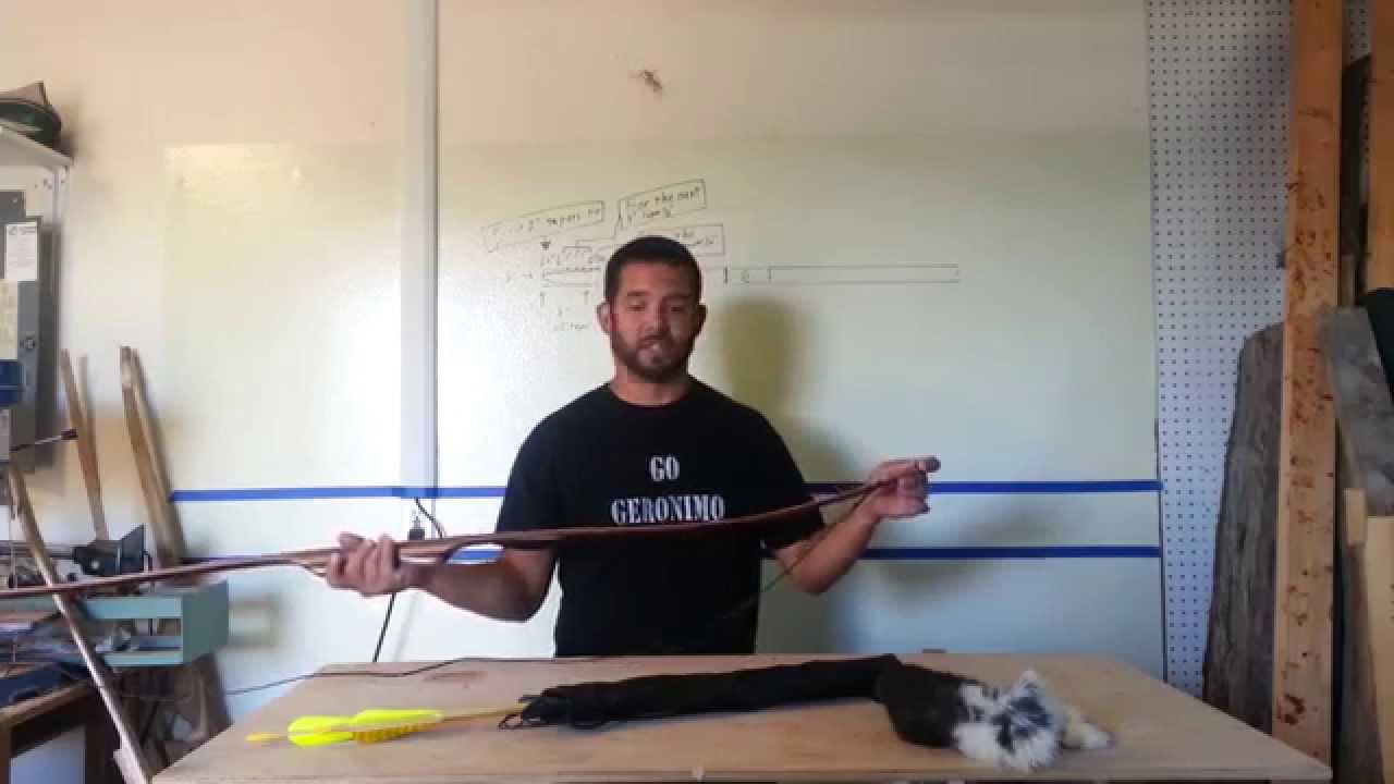 Bamboo backed Ipe bow for sell. YouTube