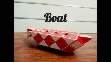 SNAKE CUBE: BOAT| (48  wedges)