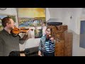 Adult beginner plays violin in only two years of online lessons with A. Shonert  EN,CZ