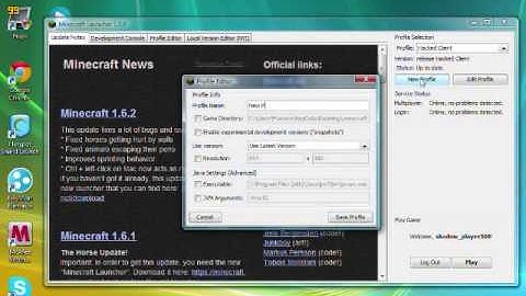 Minecraft 1.6.2 - Tutorial How to install minecraft hacked client on the new launcher
