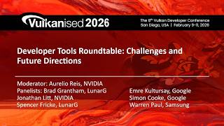 Famous Vulkanised 2026: Developer Tools Roundtable - Challenges and Future Directions Profile