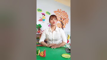 Tạo hình: Nặn con ốc sên. Cô giáo Đào Thị Hoa