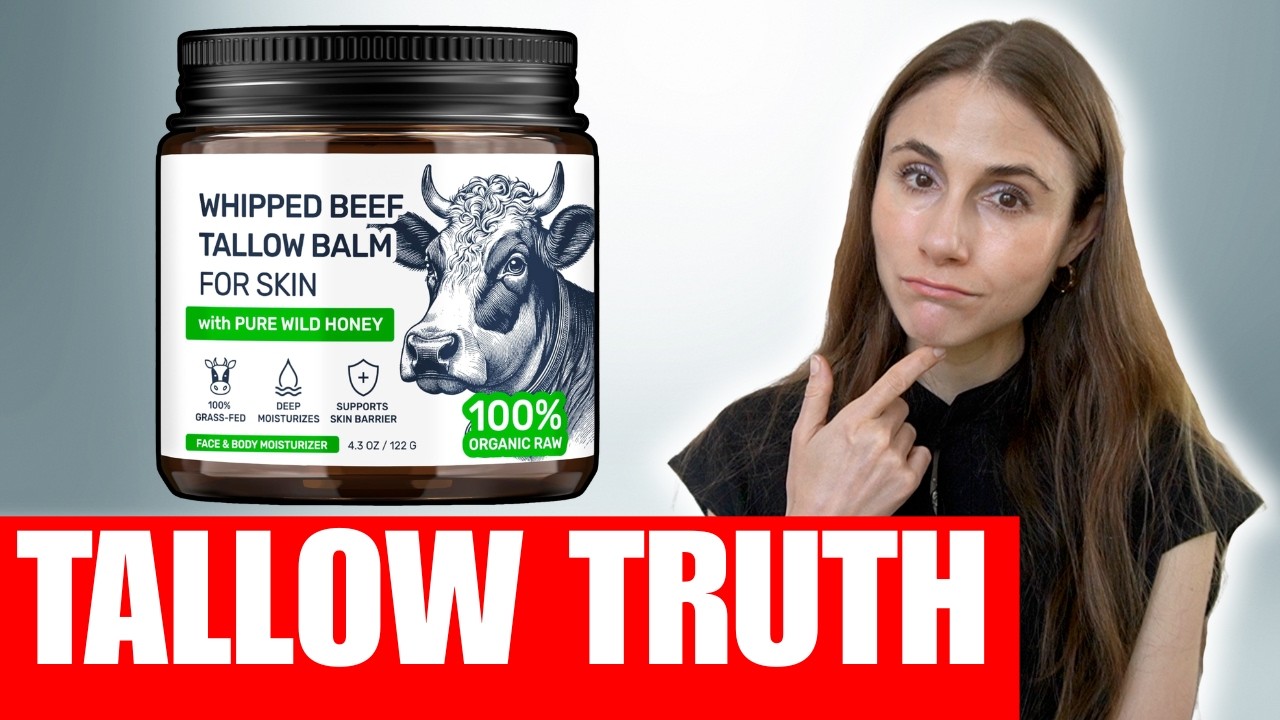 Beef Tallow for Skin: Dermatologist Explains the Truth - YouTube