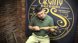 One Shot Willie Gunpowder Tin Canjo Demo By C. B. Gitty