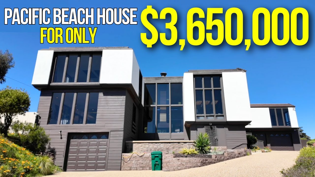 San Diego Home Tours Ocean View Pacific Beach Home Youtube 