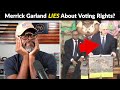Merrick Garland WARNS Black Church About Voting In CRINGE Speech!
