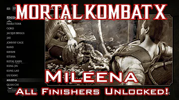 How do you unlock Mileena fatality?