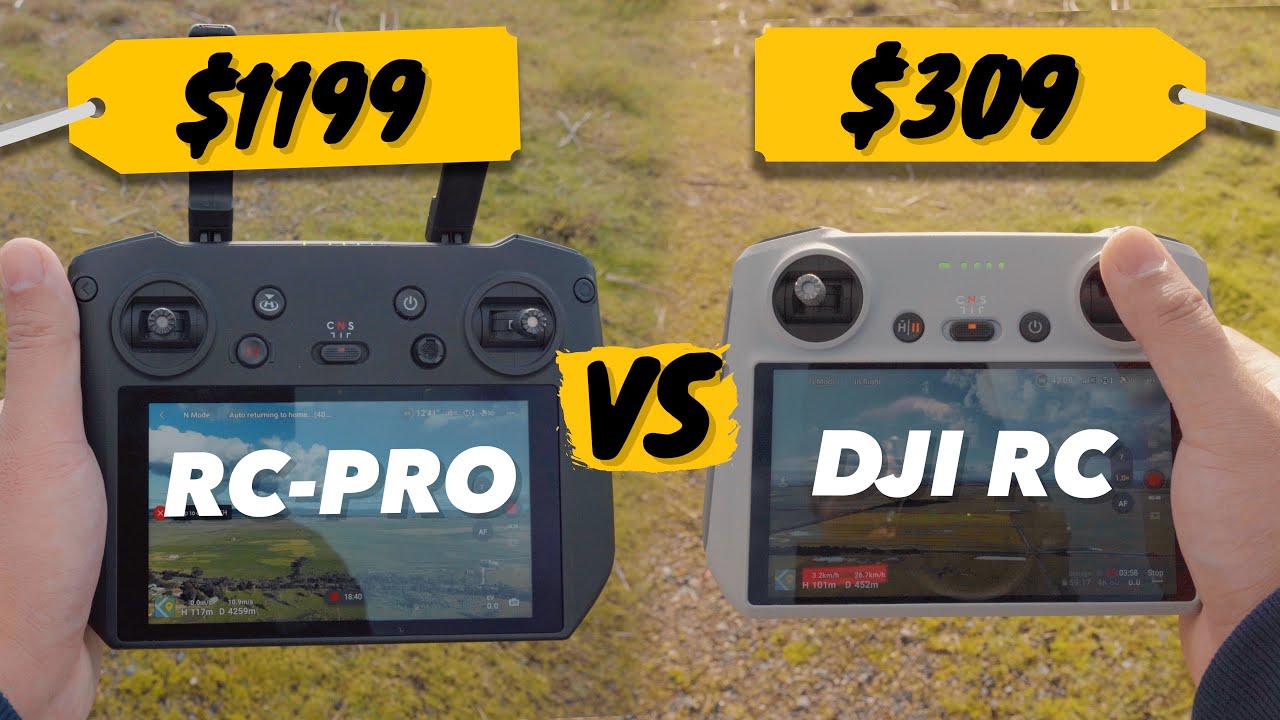 DJI RC vs RC-Pro Controller - What's the Difference? + Range Test 