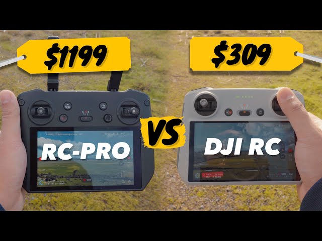 DJI RC vs RC-Pro Controller - What's the Difference? + Range Test