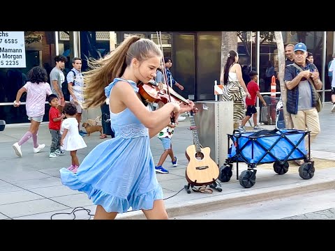 Angelic Girl Stopped People In Amazement | Harry Styles - As It Was | Karolina Protsenko