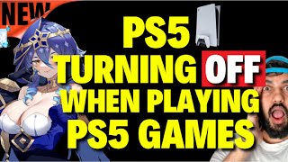 How to Fix PS5 Turning OFF when Playing PS5 Games