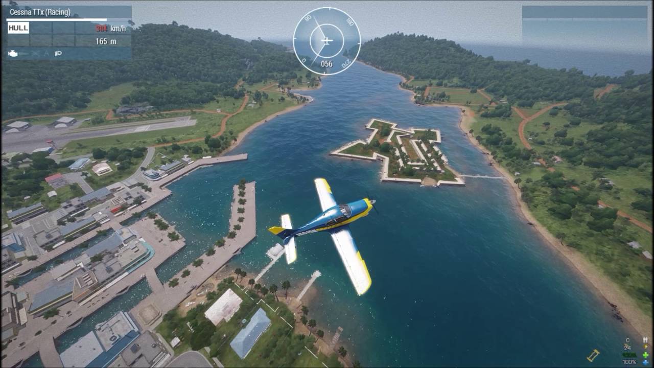 Arma 3 Apex: Tanoa Map Cessna Flyover
