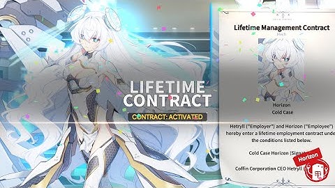 Counter:Side Awakened Horizon Lifetime Contract