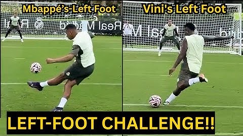 Kylian Mbappe BACK to TRAINING & Challenges Vini Junior in Shooting Drills,Look at Their SKILLS...