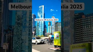 Melbourne Australia 2025, Queen Victoria Market Parking, Peel Street #drivingtour #beautifulcity