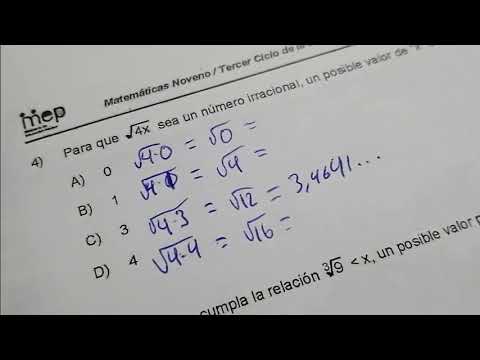 Matemáticas Zapandí (9no) 2019 | Convocatoria 2 | Ejercicios 01 - 18